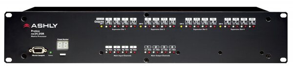 NE24.24MT (4X12) LOGIC PROTEA NE24.24M SERIES DSP MATRIX PROCESSOR, 4X12 I/O, CONFIGURED WITH 4X12 LOGIC CARD